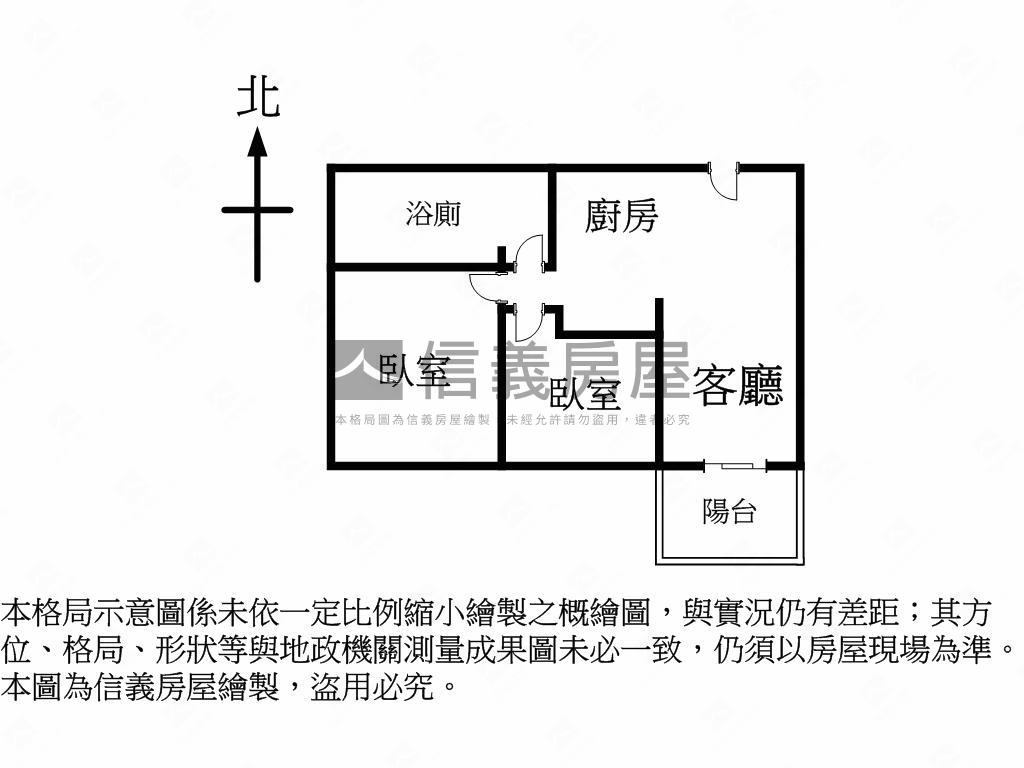 星境界高樓朝南大兩房車位房屋室內格局與周邊環境