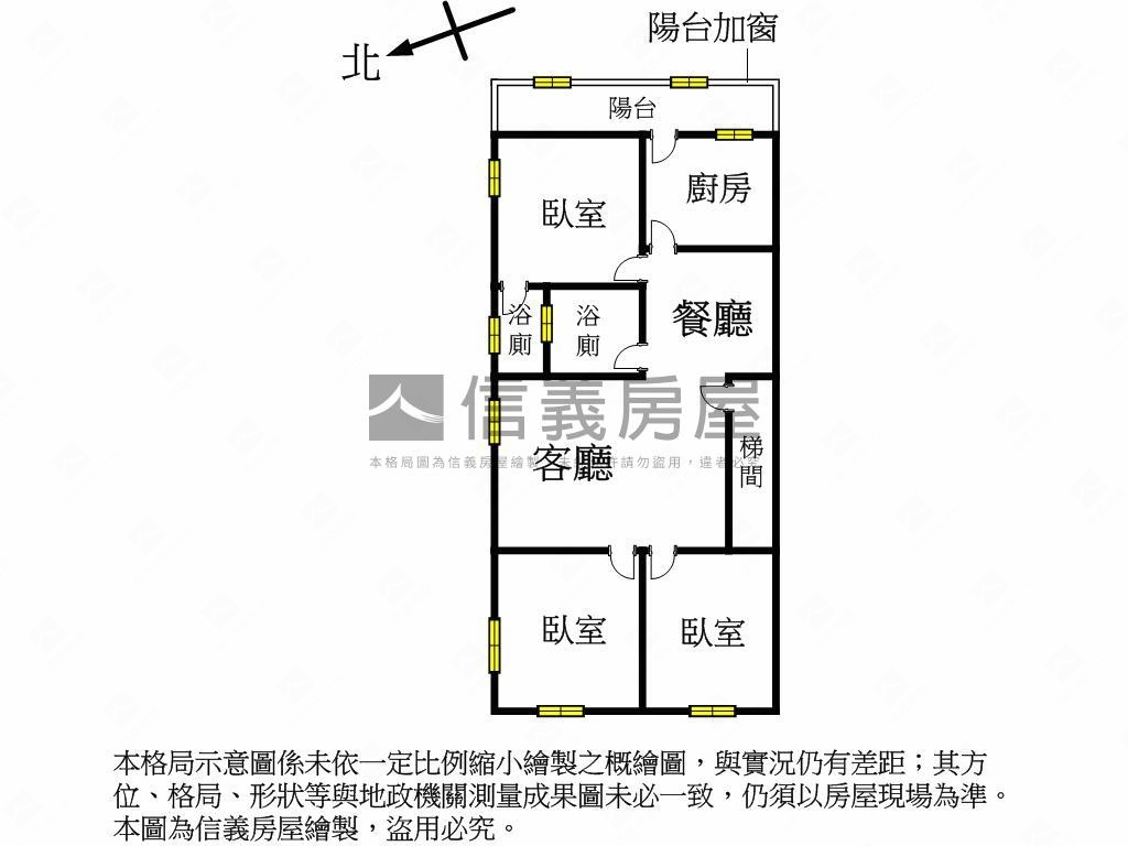 首購近未來捷運站三房房屋室內格局與周邊環境