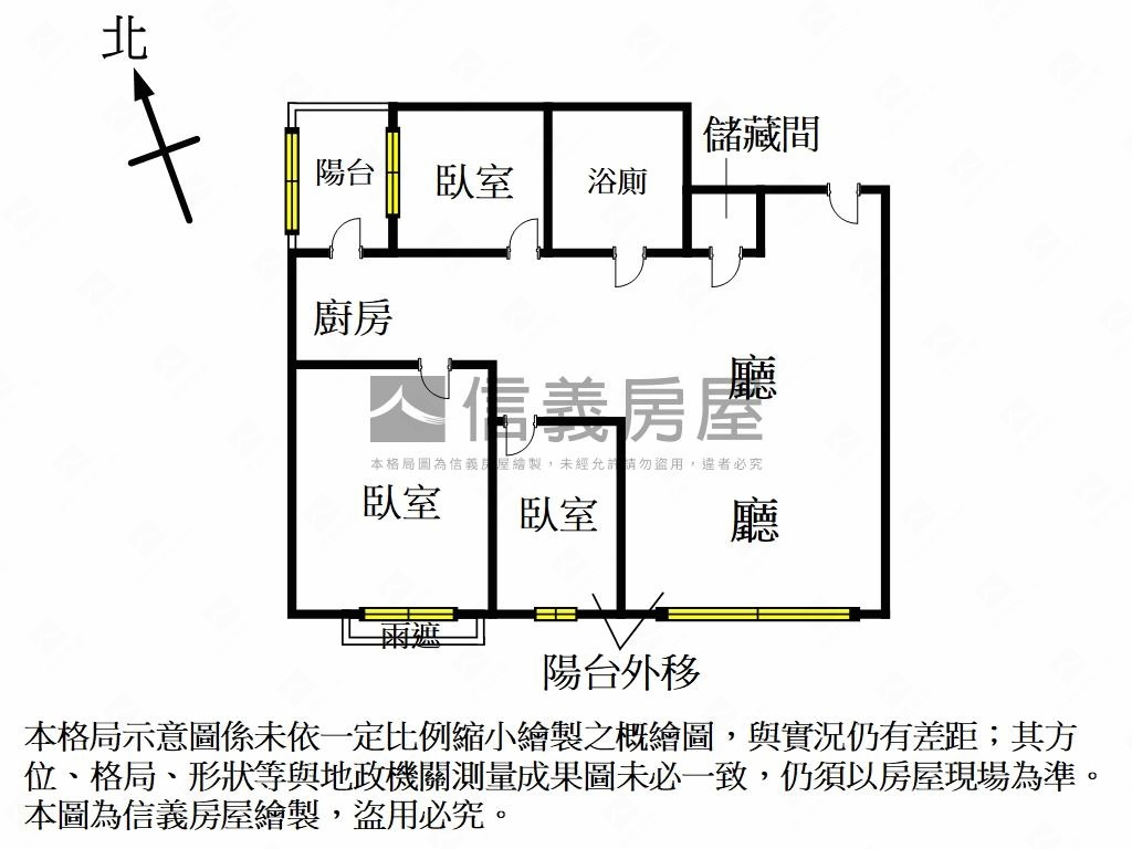 巴黎香榭三井捷運三房車位房屋室內格局與周邊環境
