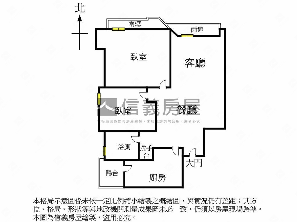 內湖重劃美景兩房車房屋室內格局與周邊環境