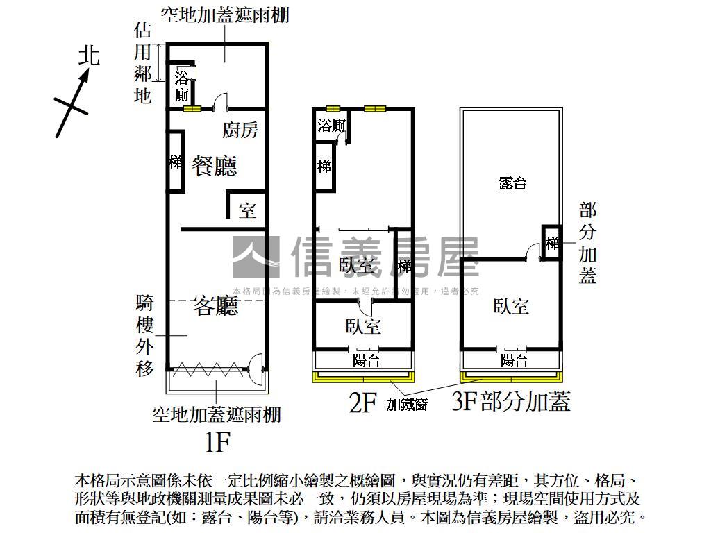 獅子林８米路美透天房屋室內格局與周邊環境