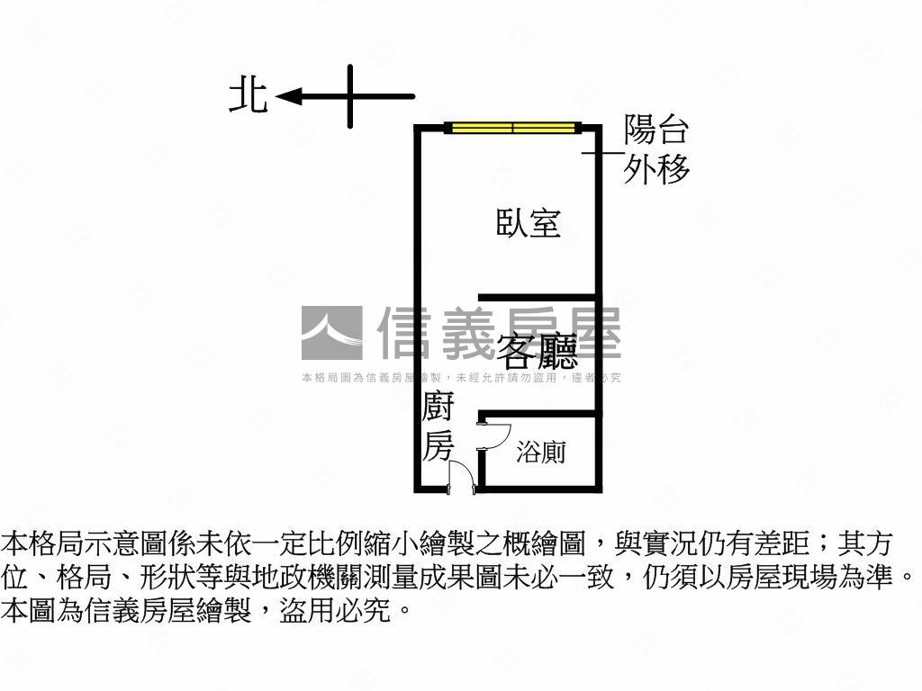 頂溪宜室芬芳後棟電梯一房房屋室內格局與周邊環境