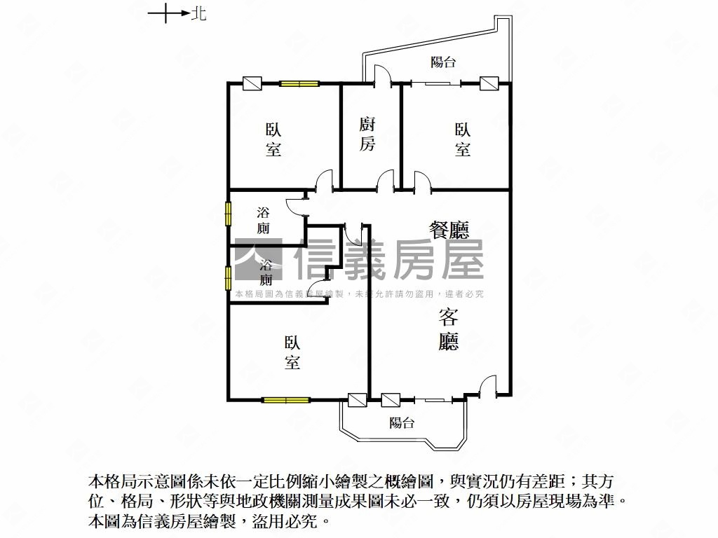 長榮新城Ａ區美景三房平車房屋室內格局與周邊環境