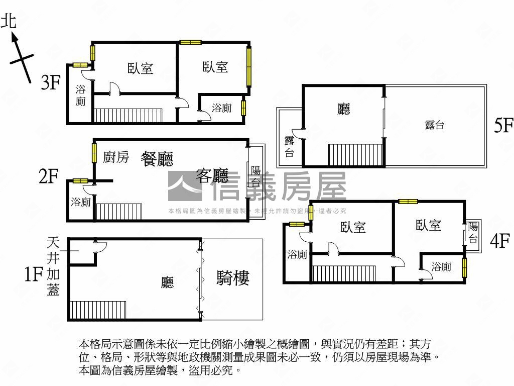 大里臨路全新４套房店墅房屋室內格局與周邊環境