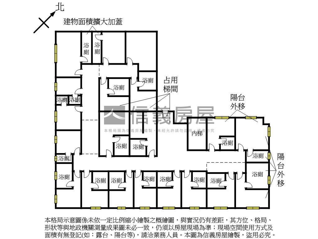 中和捷運★黃金商旅房屋室內格局與周邊環境