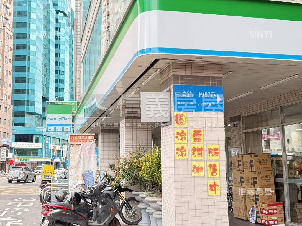 中國醫旁收租４套房美寓房屋室內格局與周邊環境