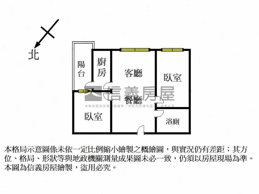 雙捷Ａ＋●質感兩房大平車房屋室內格局與周邊環境