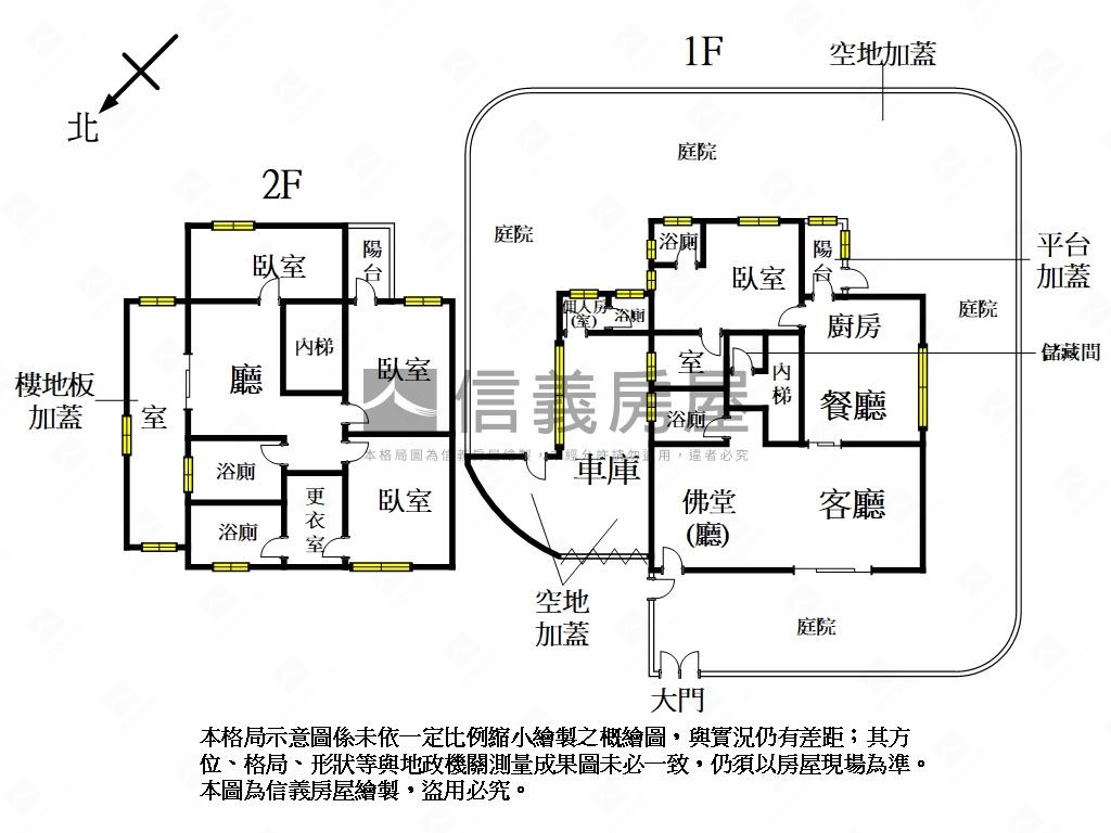 陽明山莊頂路花園別墅房屋室內格局與周邊環境