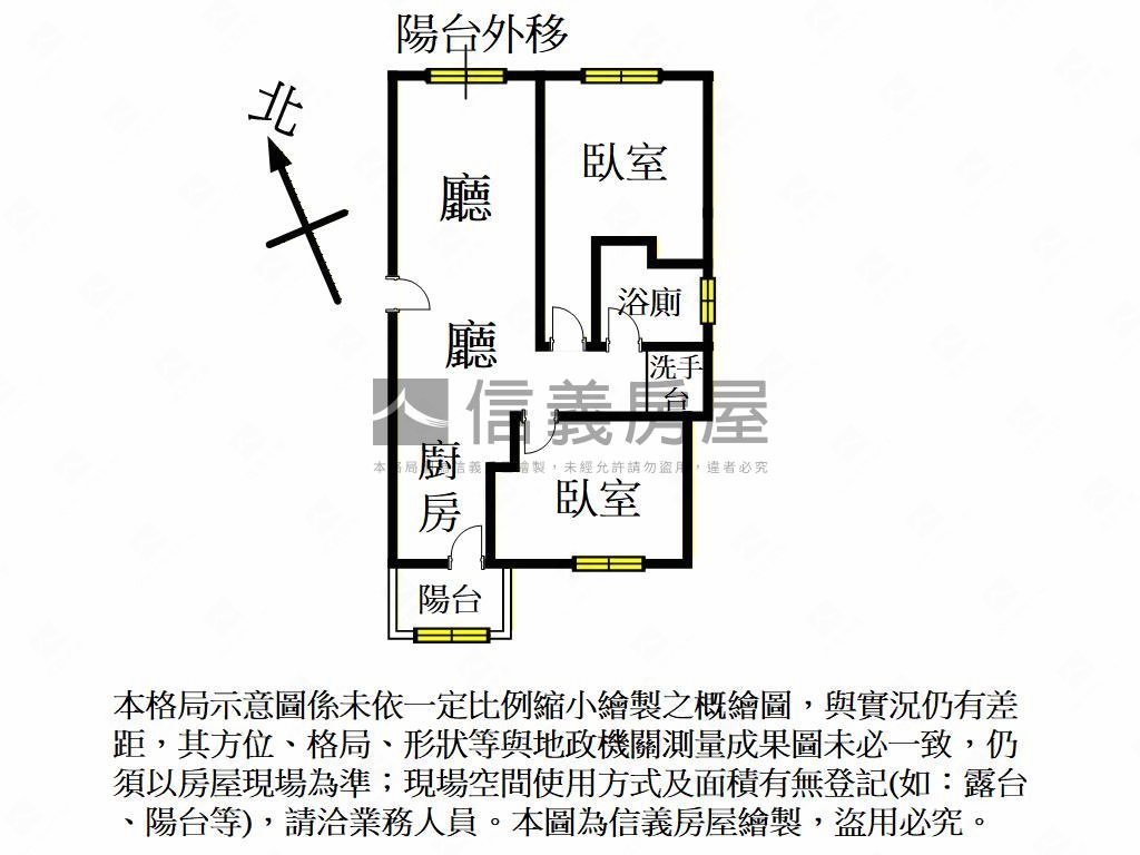 光影築巢新世代二房車位房屋室內格局與周邊環境