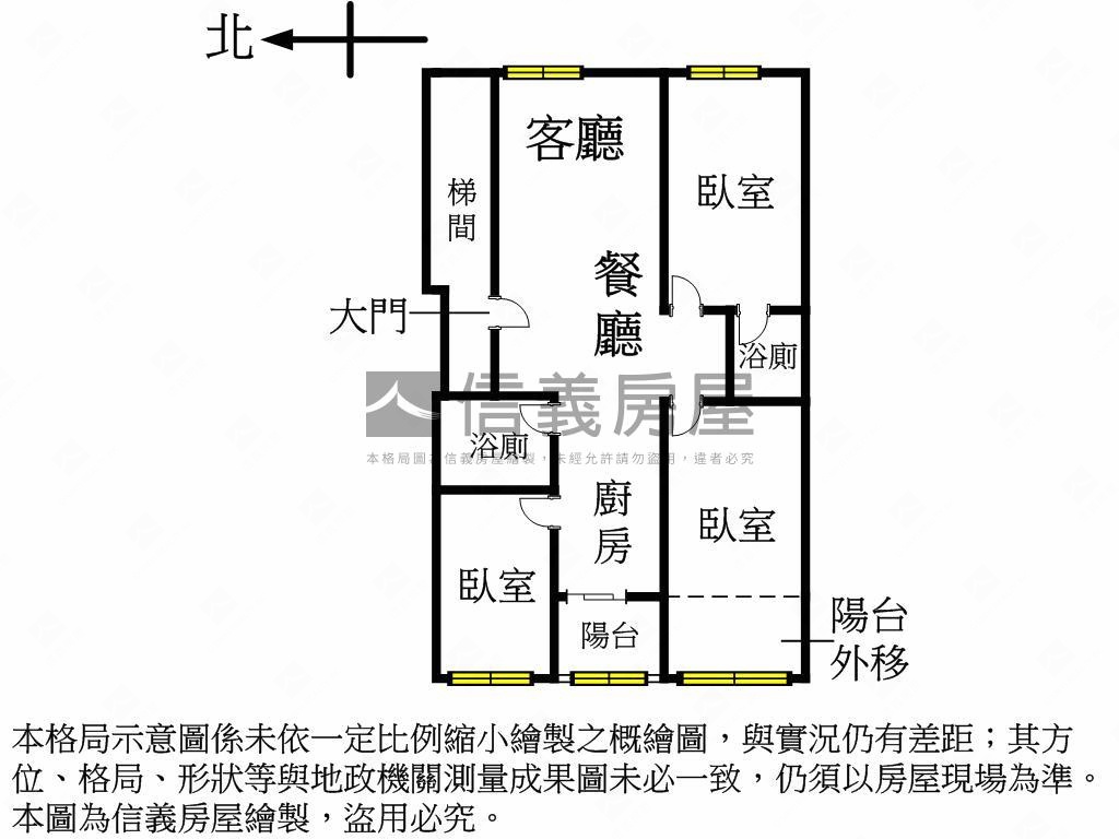 高鐵捷運宅低總價三房房屋室內格局與周邊環境