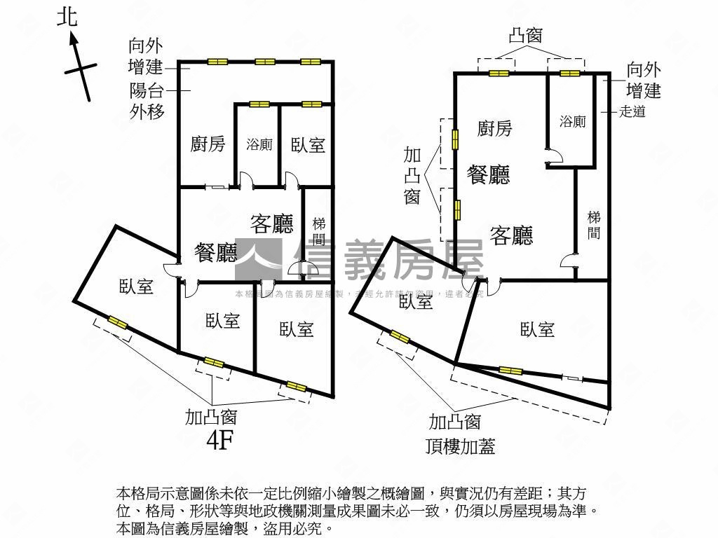 永和路大空間房屋室內格局與周邊環境