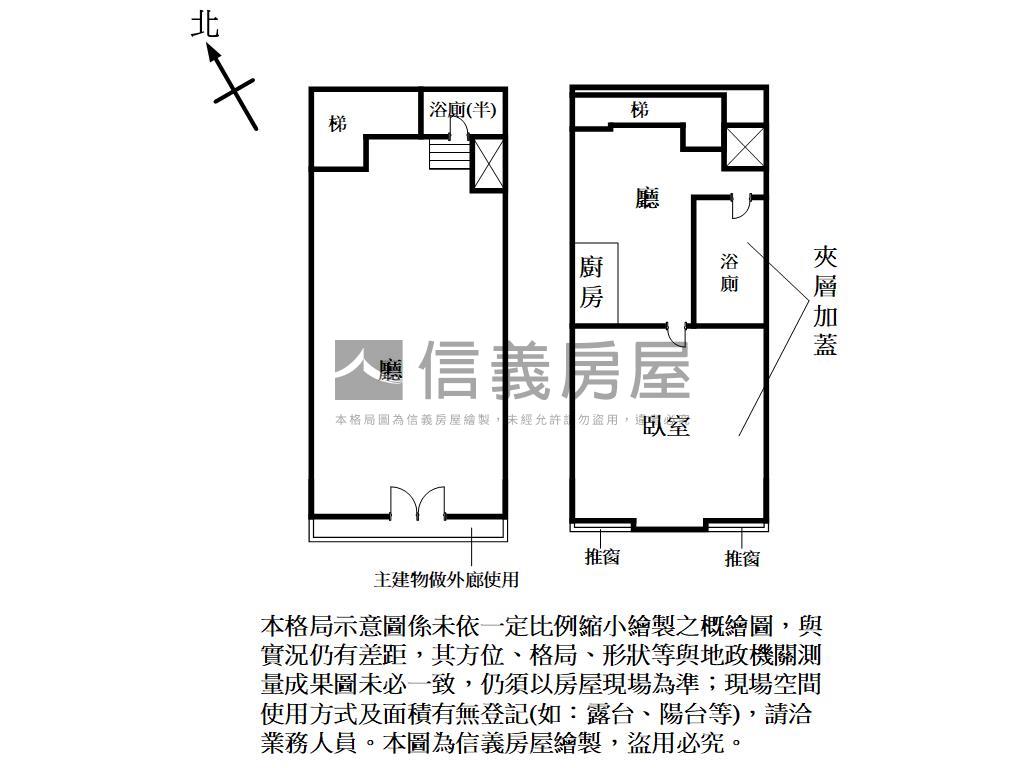 臻研臻美收租自用優質店面房屋室內格局與周邊環境