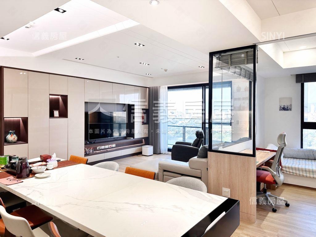 悅河‧河景第一排精美三房房屋室內格局與周邊環境