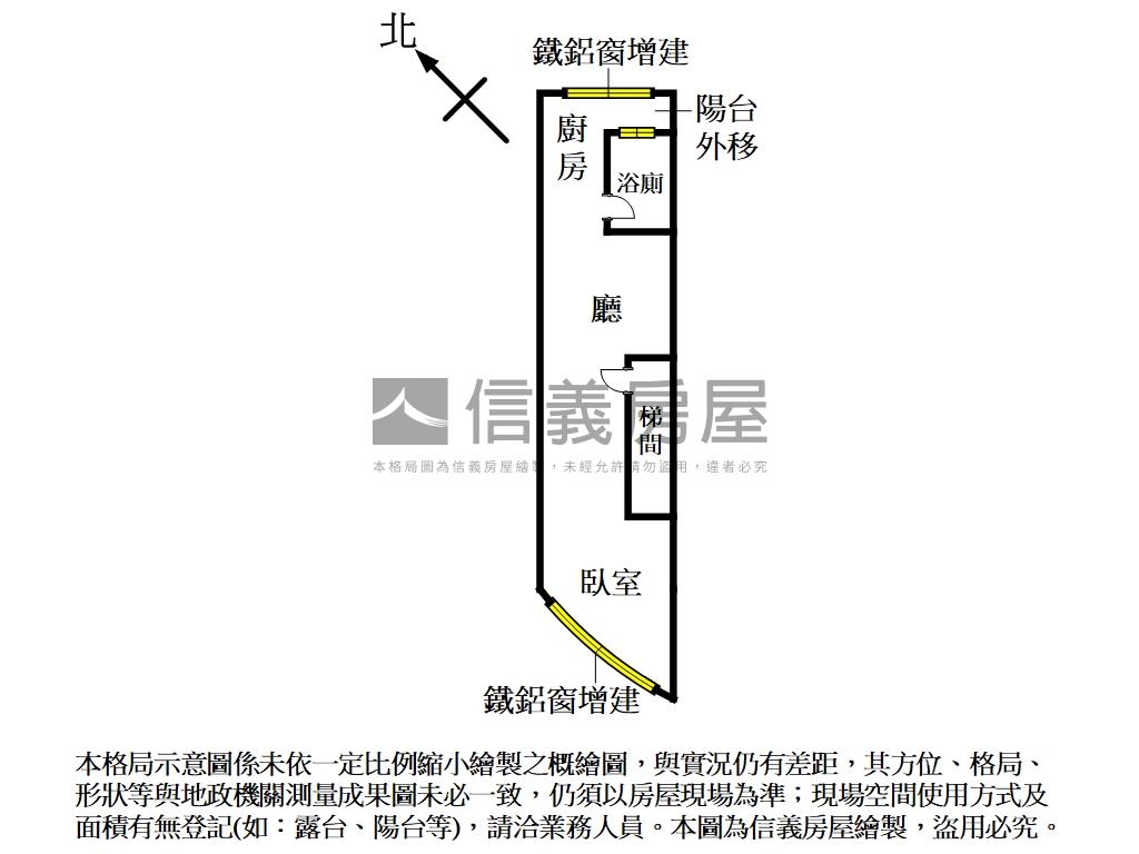 大馬路上黃金小公寓房屋室內格局與周邊環境