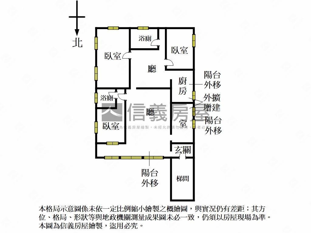 稀有－獨棟採光福樂大空間房屋室內格局與周邊環境
