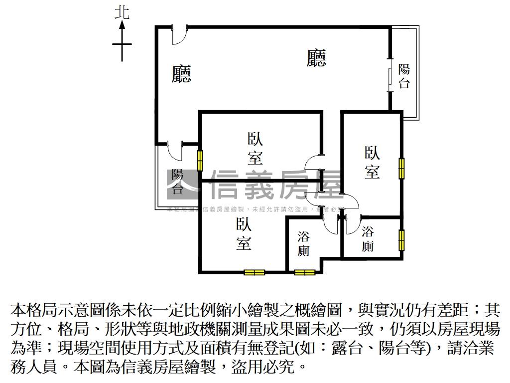 日盛恬恬３房平車房屋室內格局與周邊環境