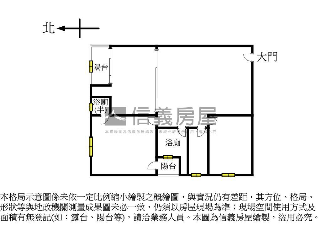 國豐福星質感電梯平面車位房屋室內格局與周邊環境