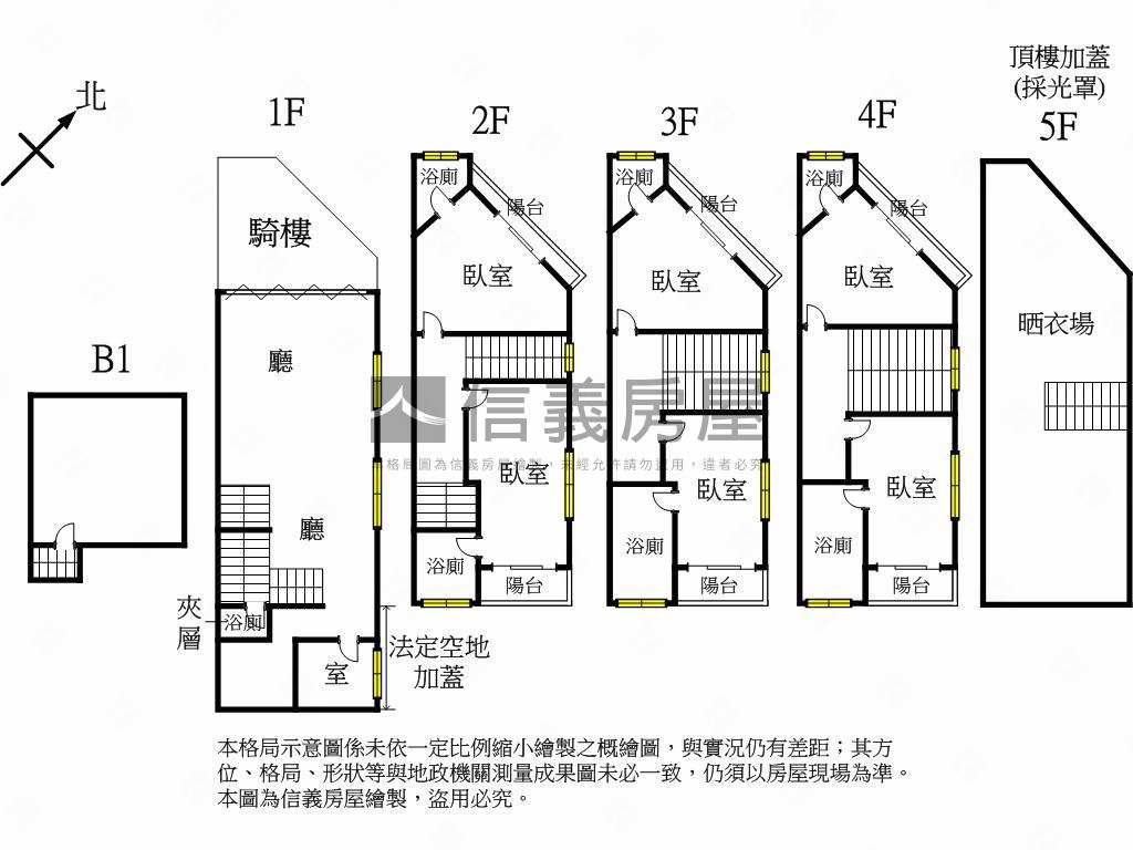 酷精明商圈優質角店套房屋室內格局與周邊環境