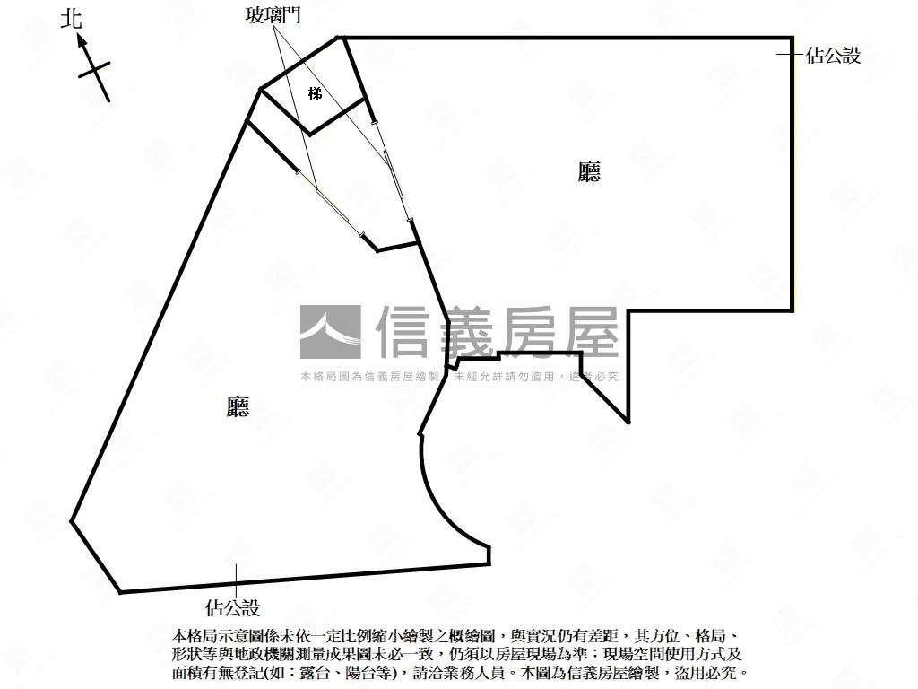 燙金連鎖超市☀北市金店面房屋室內格局與周邊環境