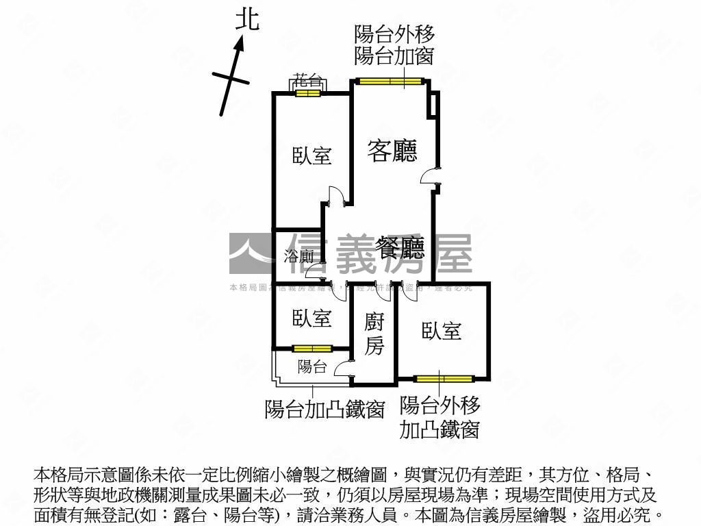 稀有新台北人３房大車位房屋室內格局與周邊環境