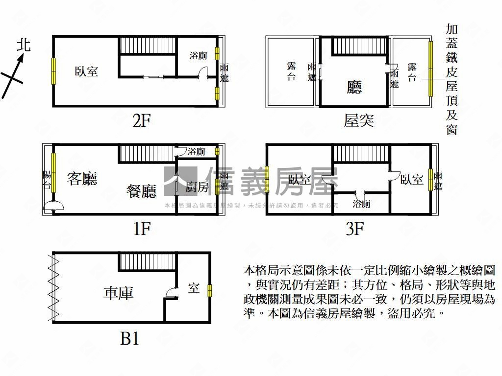 離塵不離城透天房屋室內格局與周邊環境