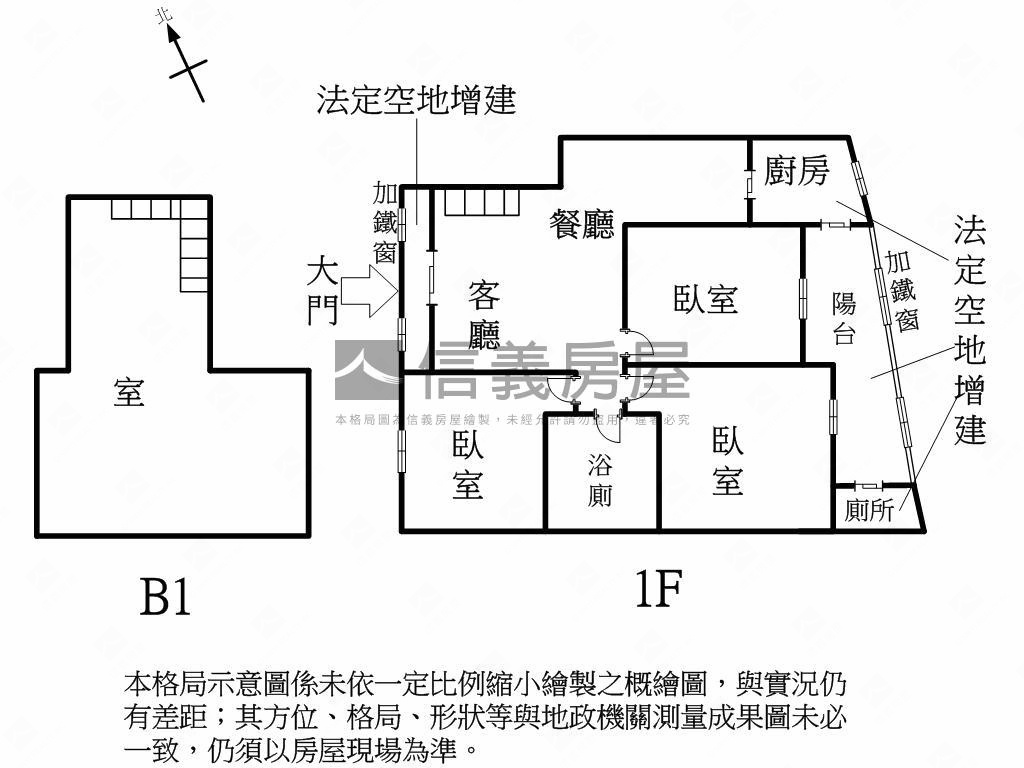 中正武廟公寓一樓附汽車位房屋室內格局與周邊環境