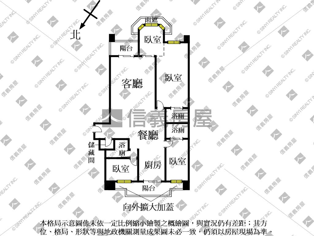 玉上園尊爵好住家房屋室內格局與周邊環境