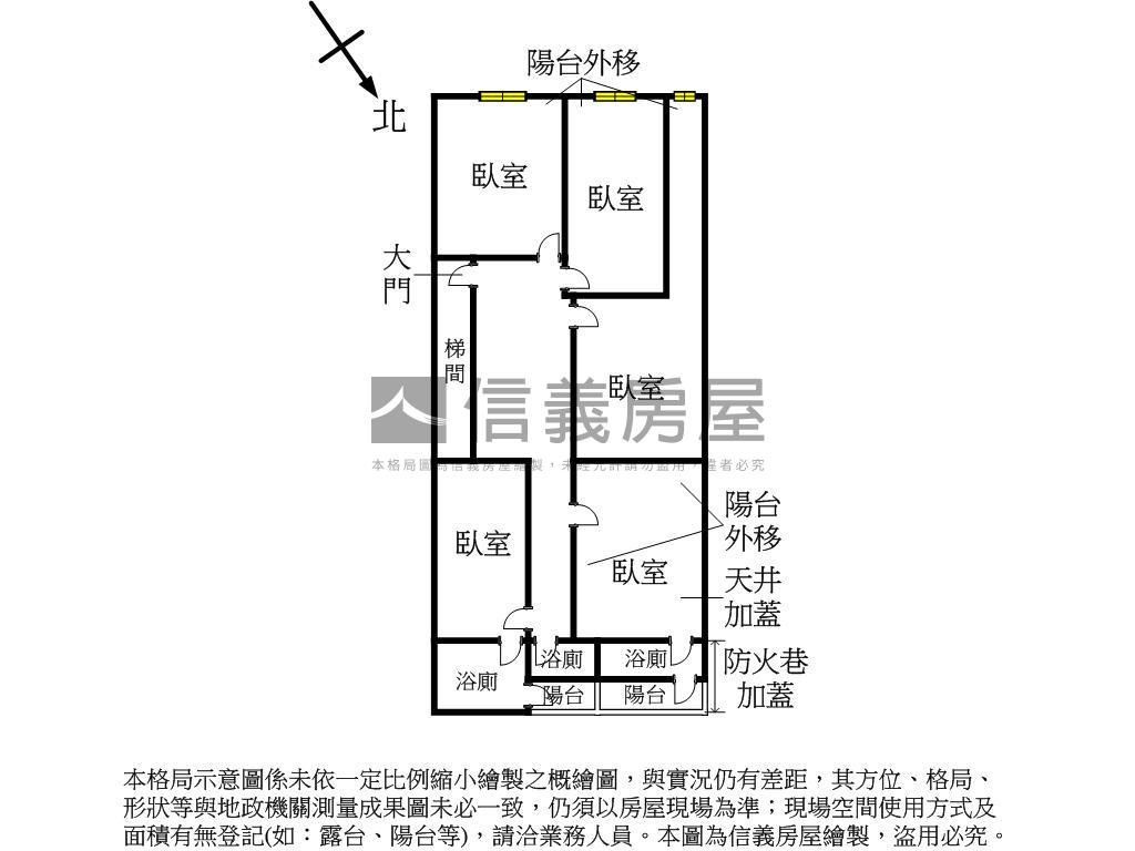 捷運好屋２樓房屋室內格局與周邊環境