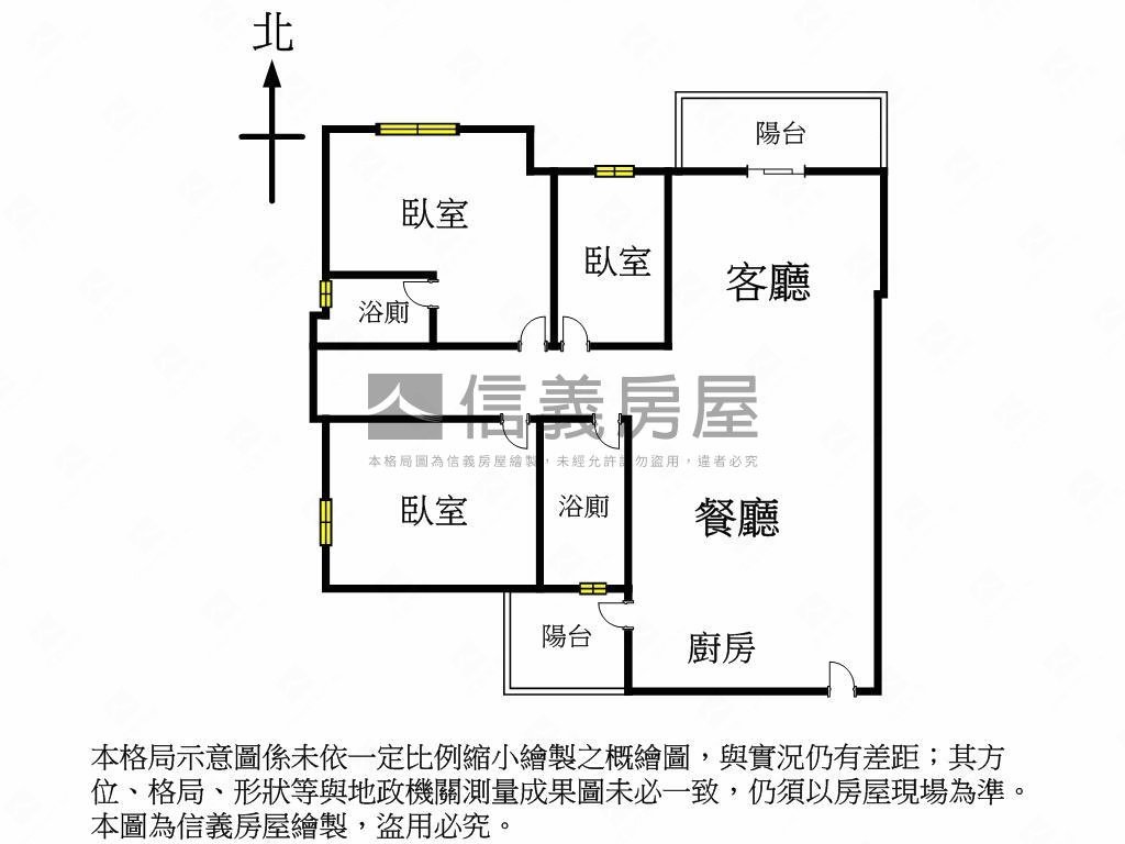 中國醫｜全新｜三房雙車位房屋室內格局與周邊環境