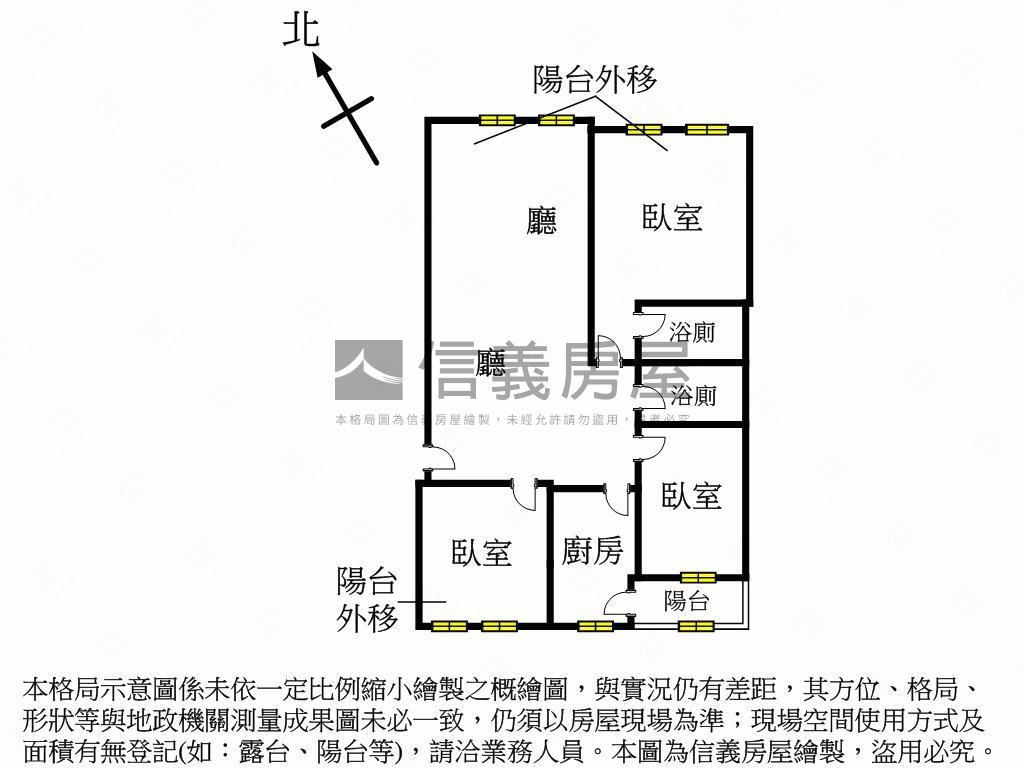 ✨星光大道．三房平面車位房屋室內格局與周邊環境