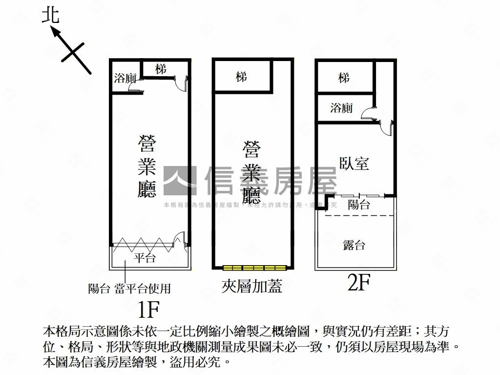 正北興路雙線道漂亮金店面房屋室內格局與周邊環境