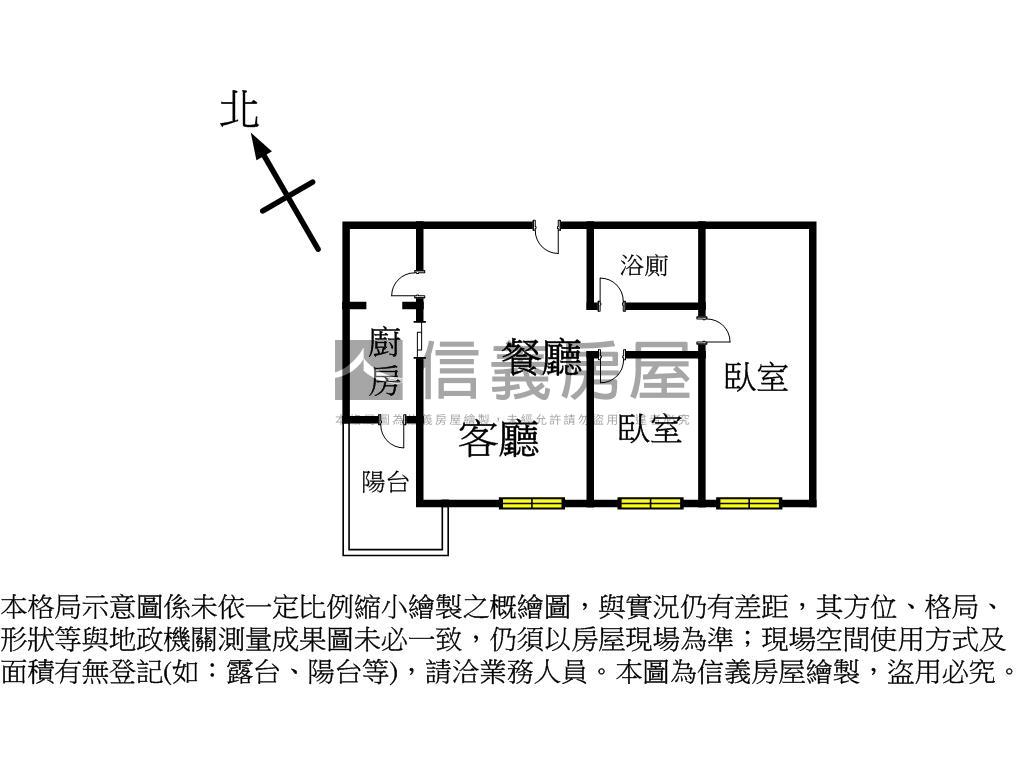 好視野看山景微笑２房平車房屋室內格局與周邊環境