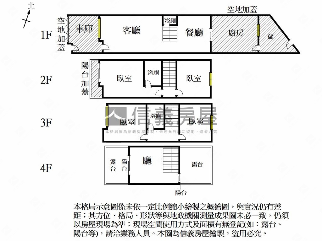 近大灣屋況佳美透房屋室內格局與周邊環境