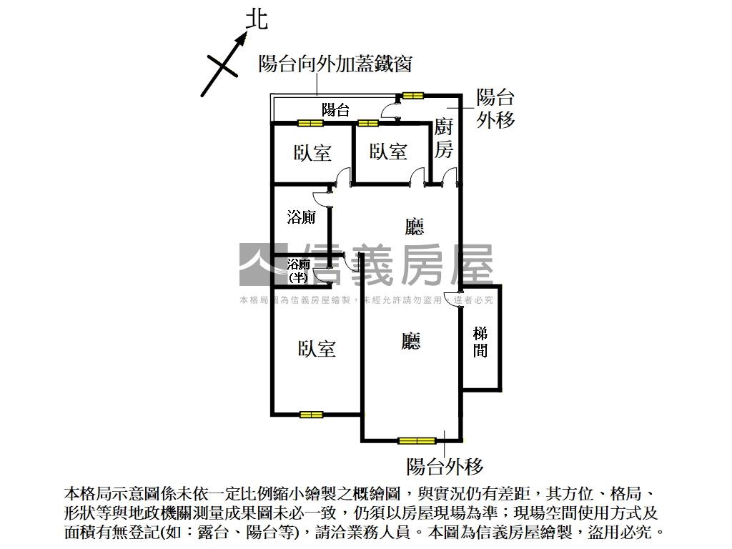 專任中興路簡約機能美寓房屋室內格局與周邊環境