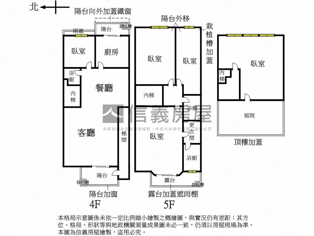稀有河景樓中樓房屋室內格局與周邊環境