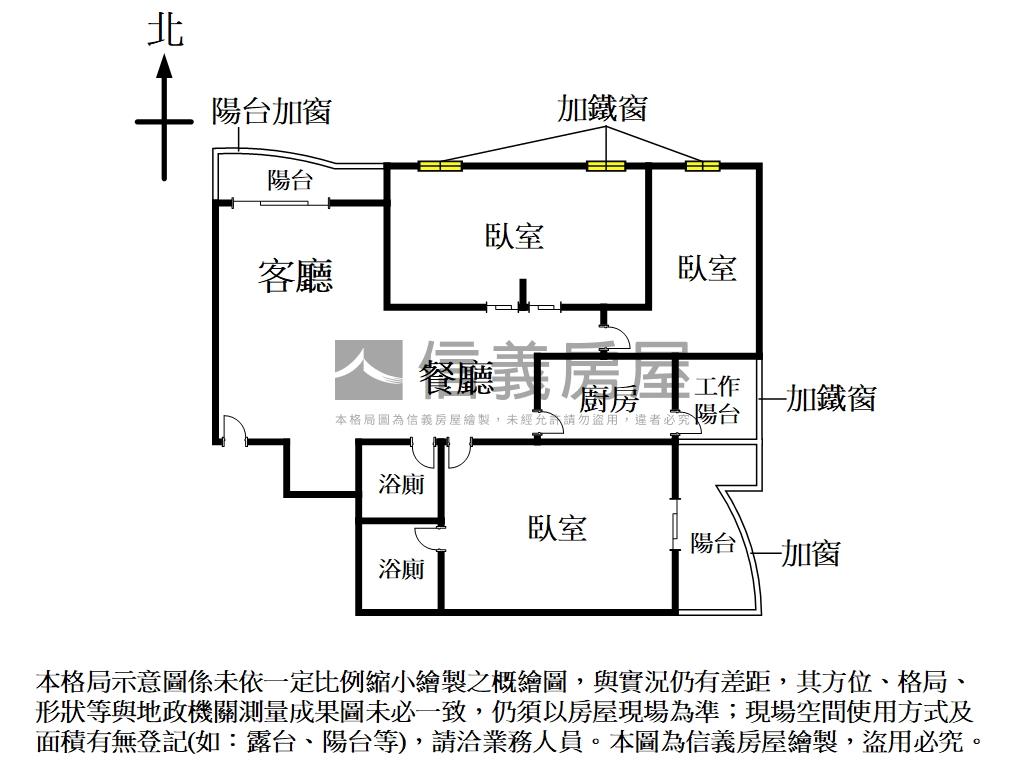 近捷運大業學區大三房平車房屋室內格局與周邊環境