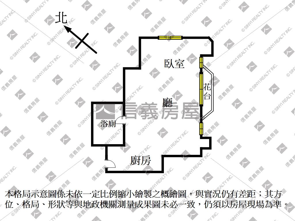 ！文化採光有景套房！房屋室內格局與周邊環境