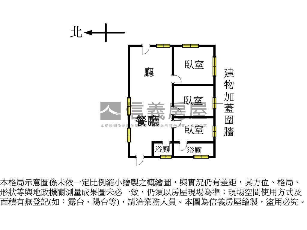 三星近安農溪花園房屋室內格局與周邊環境
