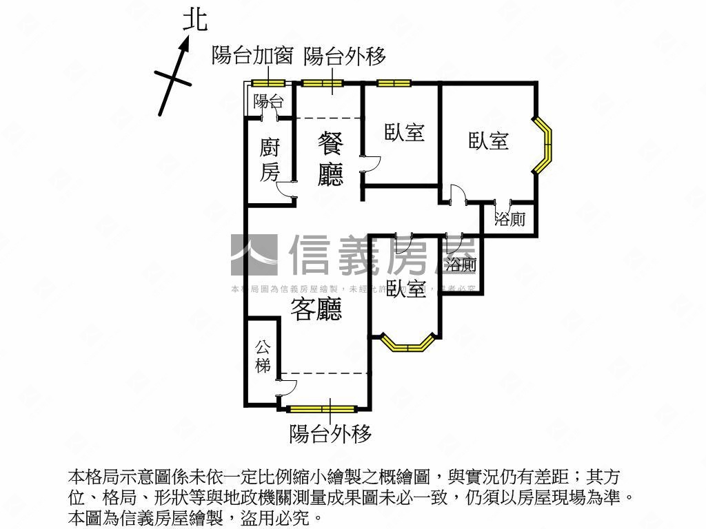 信義廣慈龍門美寓房屋室內格局與周邊環境