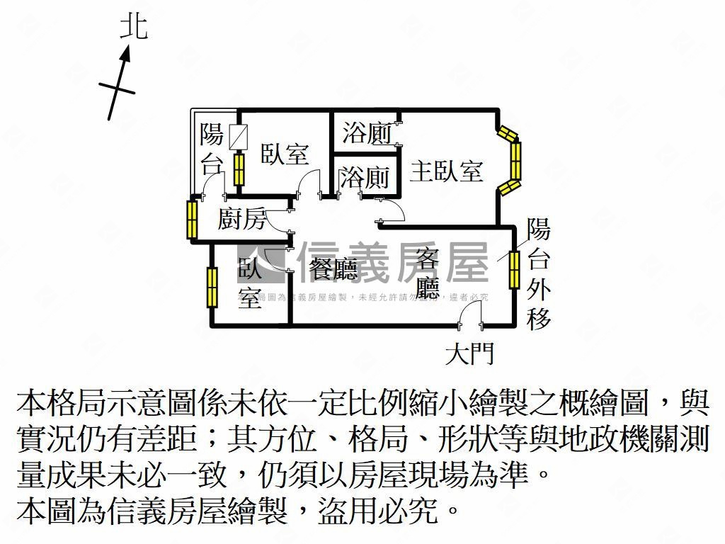 椰城三房附平面車位房屋室內格局與周邊環境