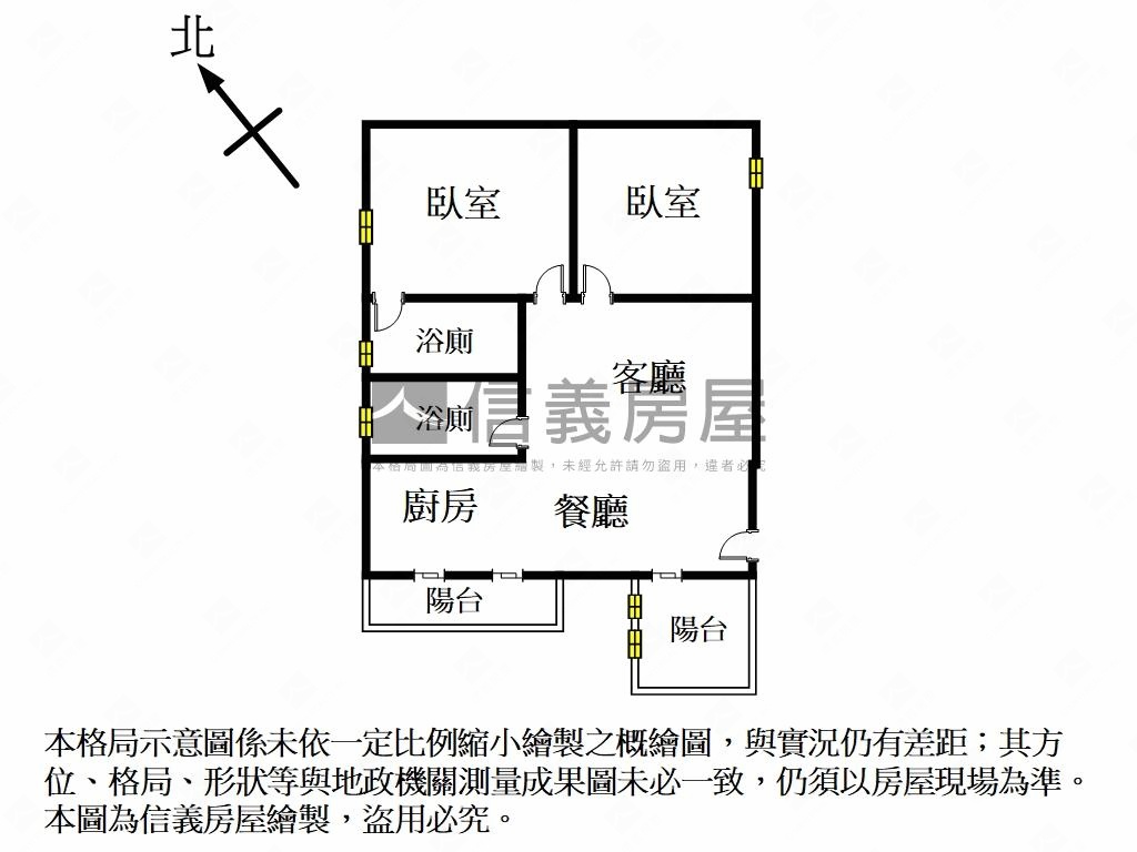 光武學區悅森大兩房附車位房屋室內格局與周邊環境