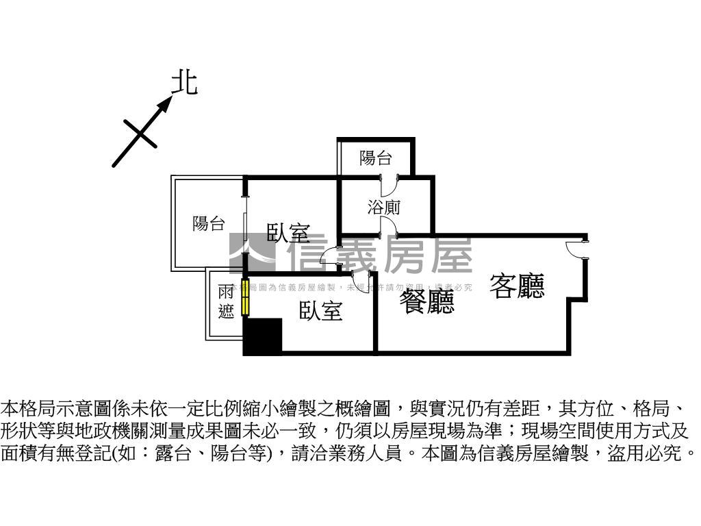 江翠ＯＮＥ優質兩房車位房屋室內格局與周邊環境