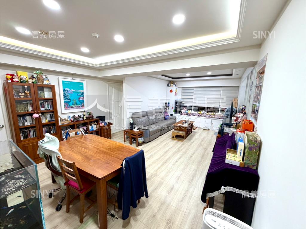 千禧園裝潢３房平面車位房屋室內格局與周邊環境