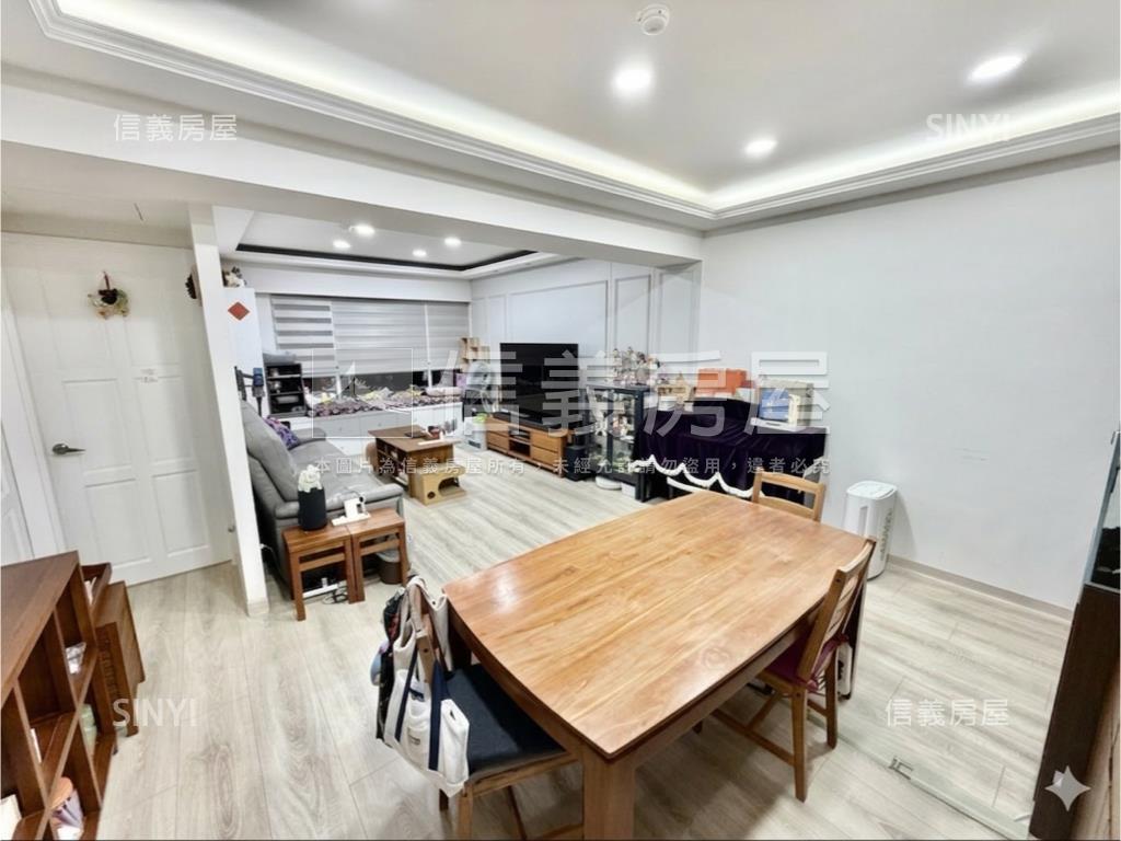 千禧園裝潢３房平面車位房屋室內格局與周邊環境