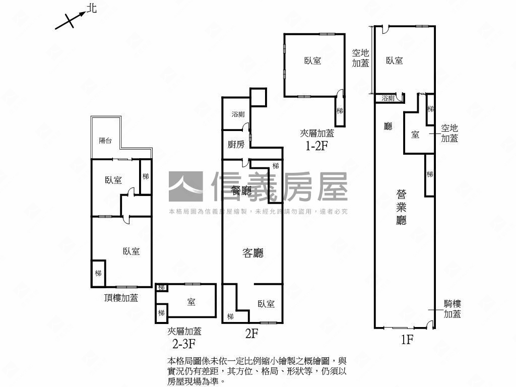 光明路稀有透天釋出房屋室內格局與周邊環境