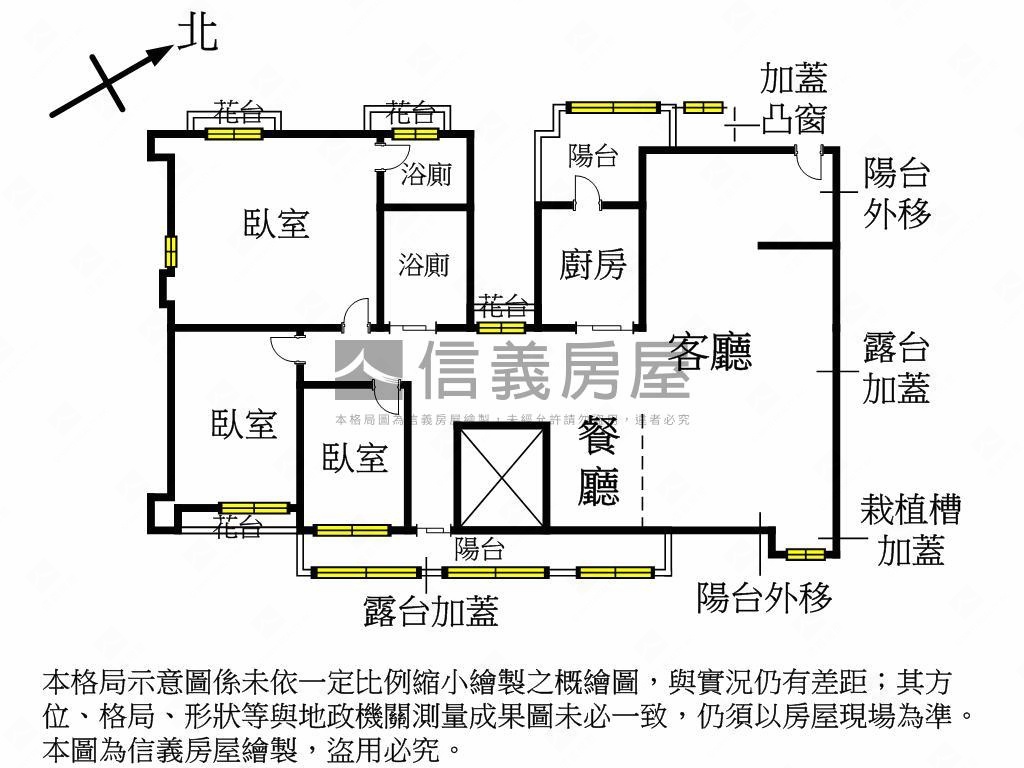 專任★文德美妝電梯三房房屋室內格局與周邊環境