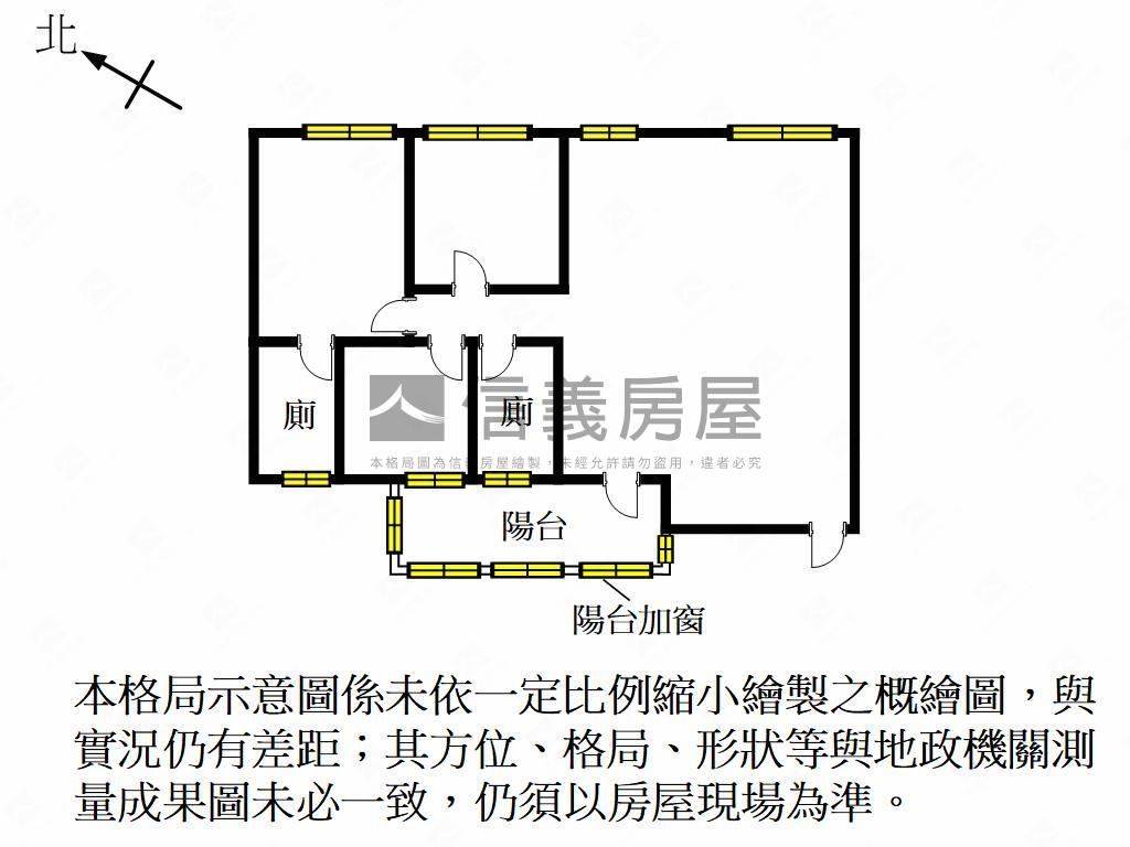 世紀鑫城高樓層採光優房屋室內格局與周邊環境