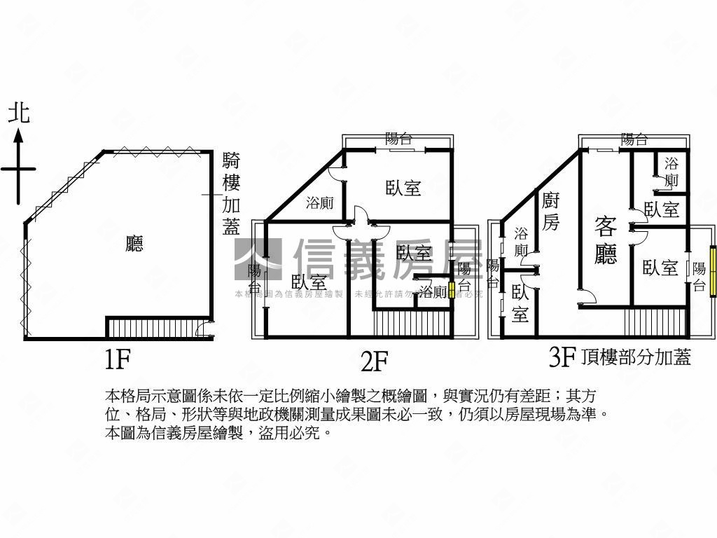 逢甲夜市帝王角間透店房屋室內格局與周邊環境
