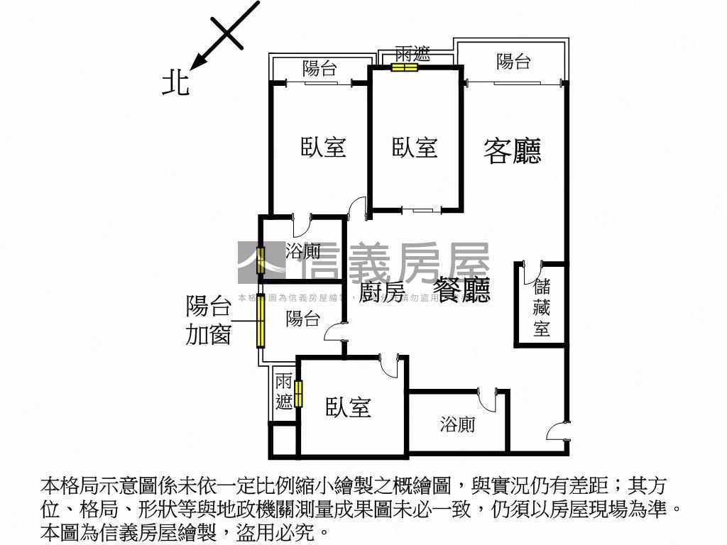 玄泰ＰＴＷ面公園景觀三房房屋室內格局與周邊環境