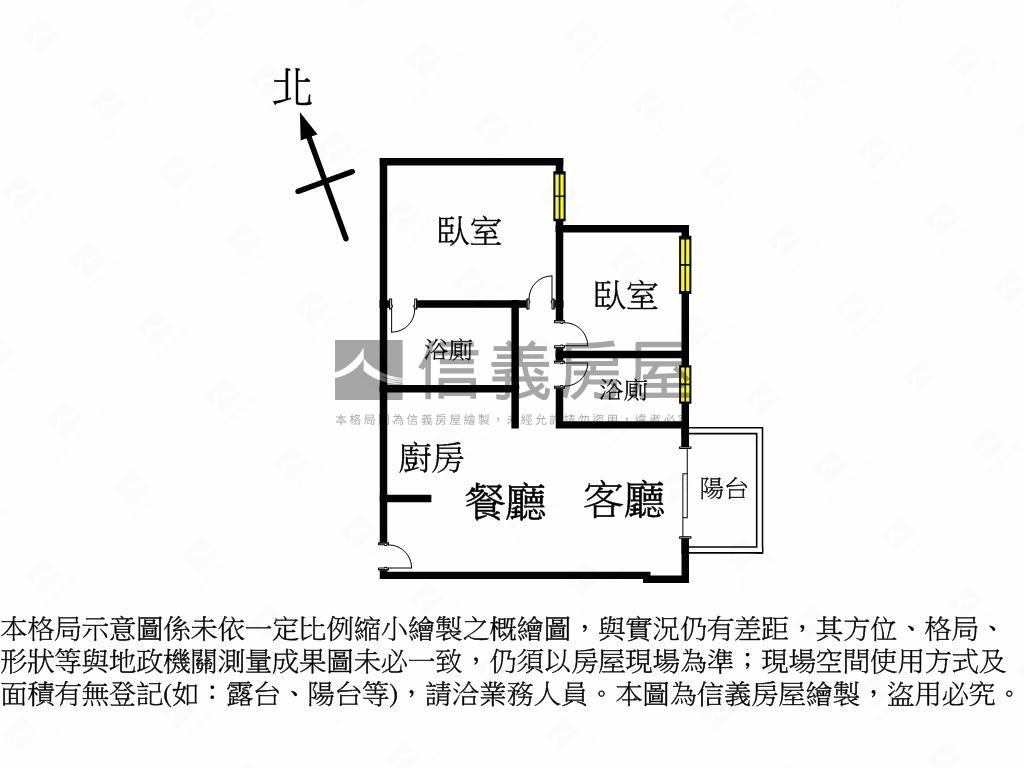 中國醫震後２房２衛＋車位房屋室內格局與周邊環境
